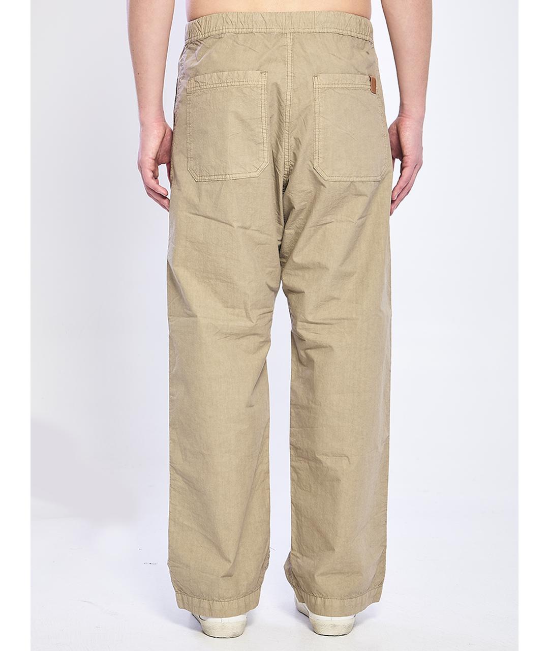 HAIKURE Бежевые хлопковые повседневные брюки, фото 4