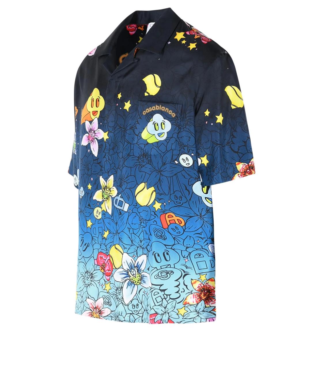 CASABLANCA Мульти шелковая кэжуал рубашка, фото 2
