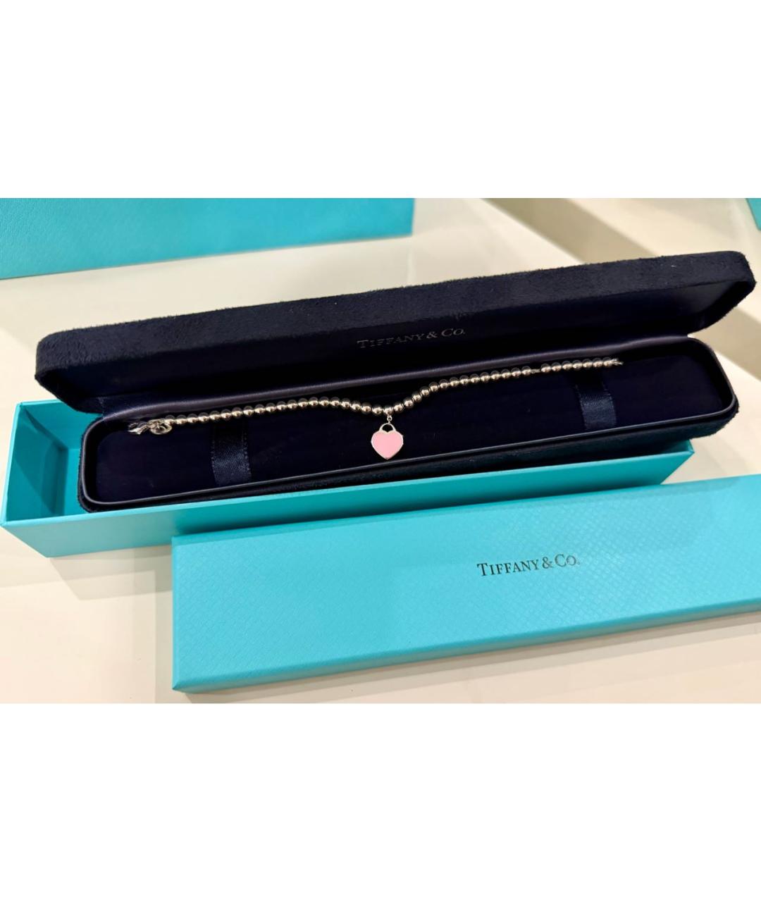 TIFFANY&CO Серебрянный серебряный браслет, фото 3