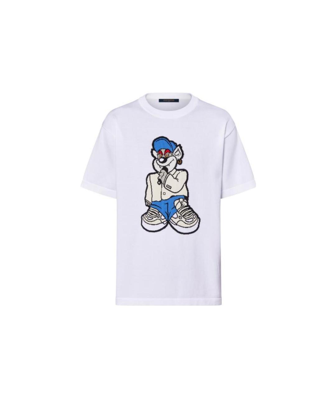 LOUIS VUITTON Белая футболка, фото 1