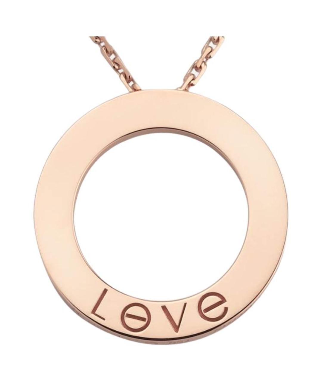 CARTIER Золотая подвеска из розового золота, фото 6