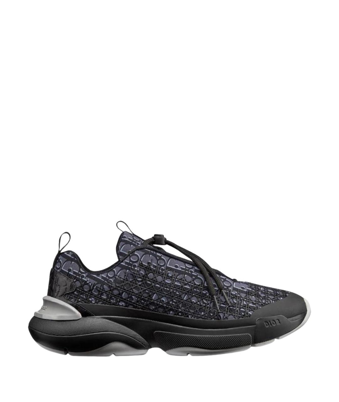 CHRISTIAN DIOR Черные высокие кроссовки / кеды, фото 1
