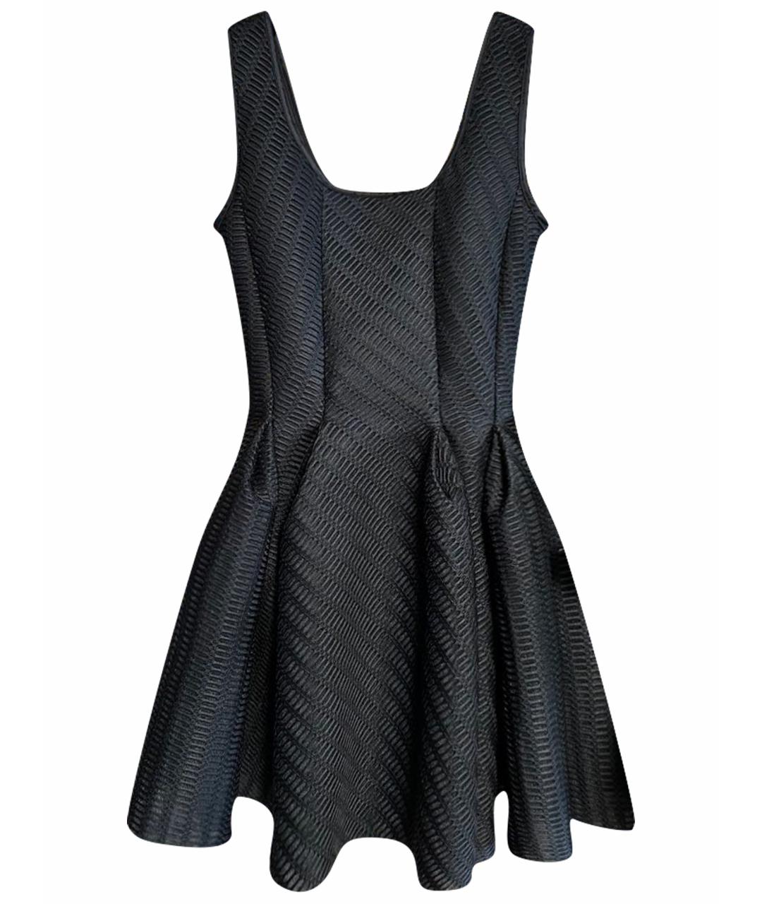 MAJE Черное полиэстеровое коктейльное платье, фото 1