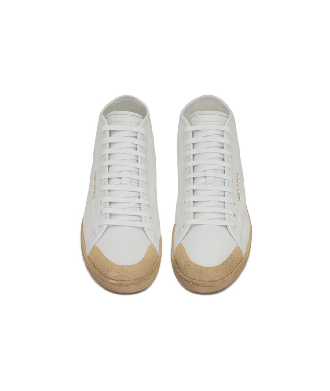 SAINT LAURENT Белые кроссовки, фото 4