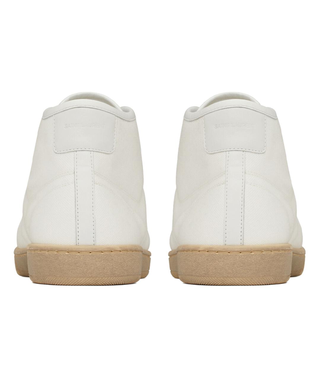 SAINT LAURENT Белые кроссовки, фото 5