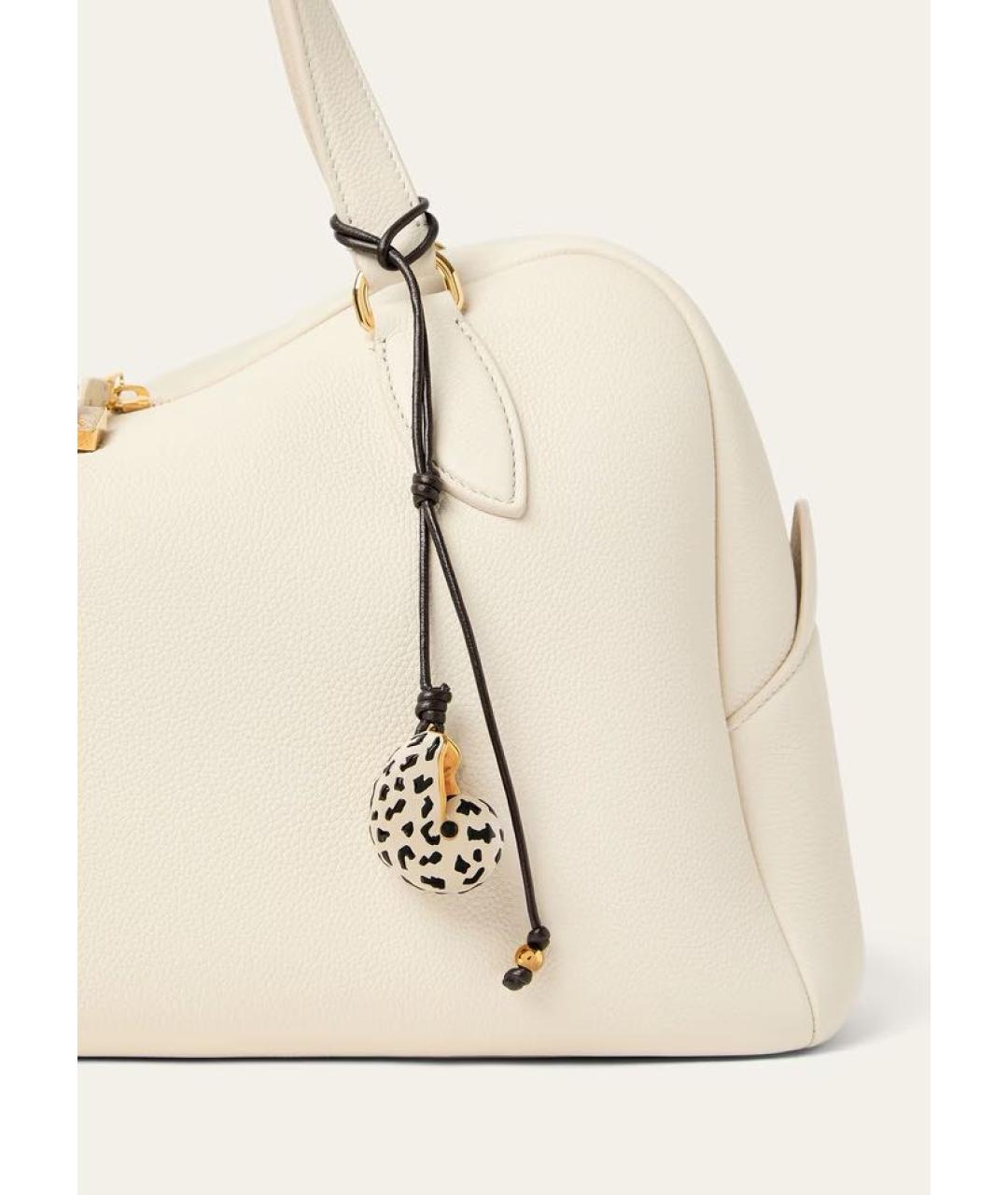 LORO PIANA Белый брелок, фото 2