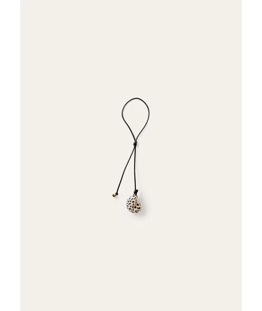 LORO PIANA Белый брелок, фото 4