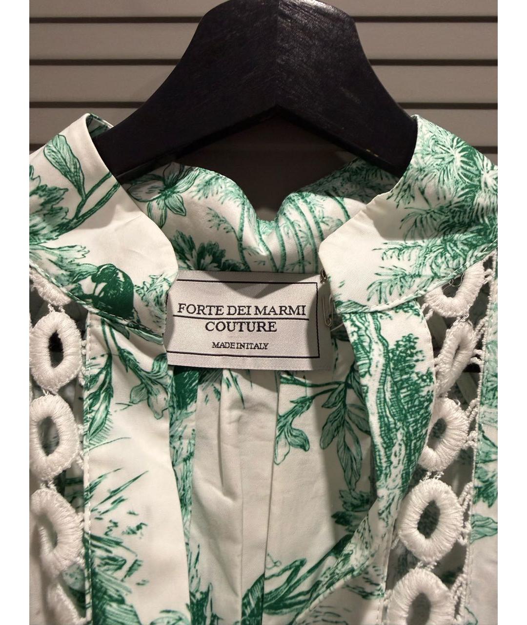 FORTE COUTURE Мульти хлопковое повседневное платье, фото 4