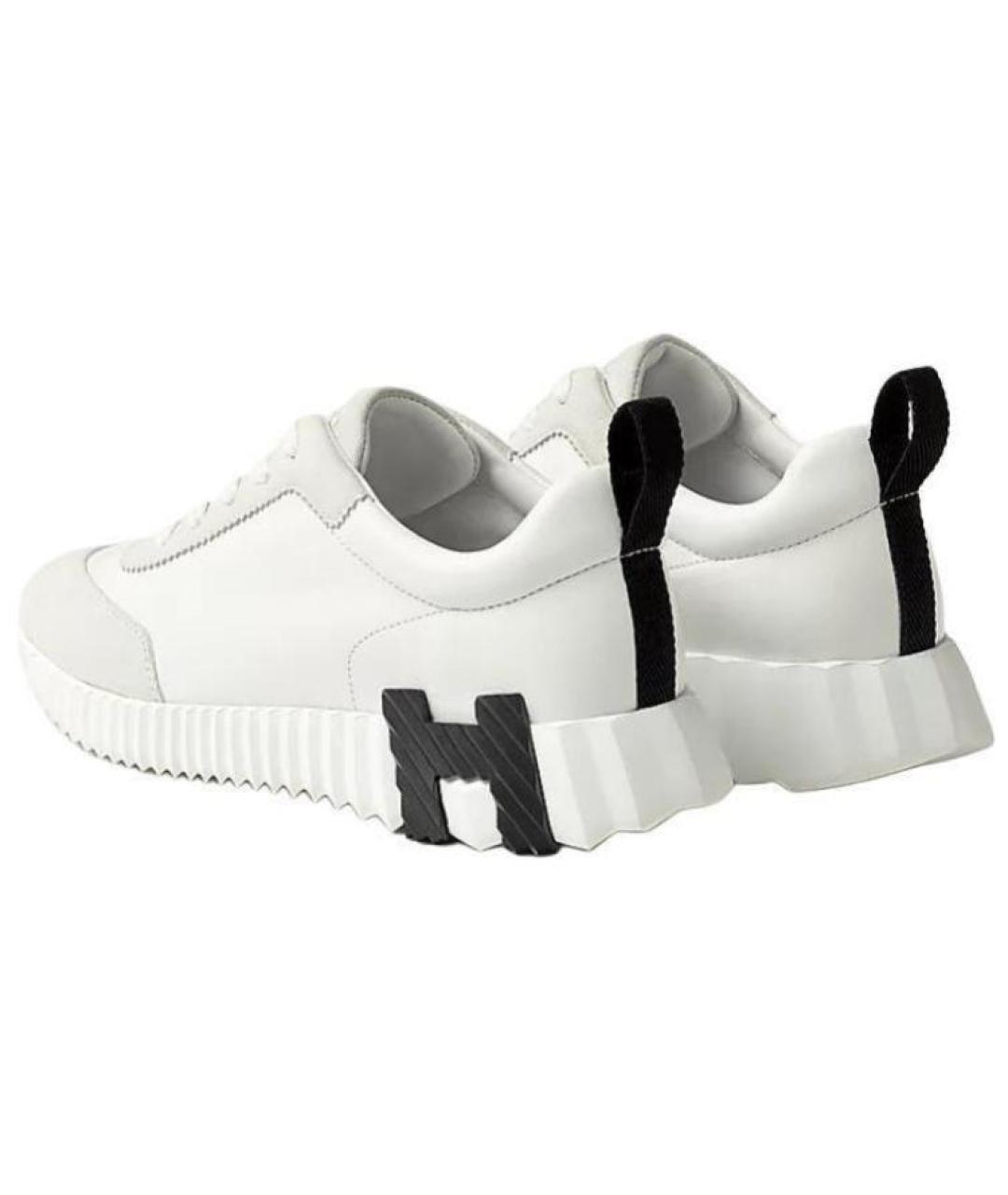 HERMES Белые кроссовки, фото 3