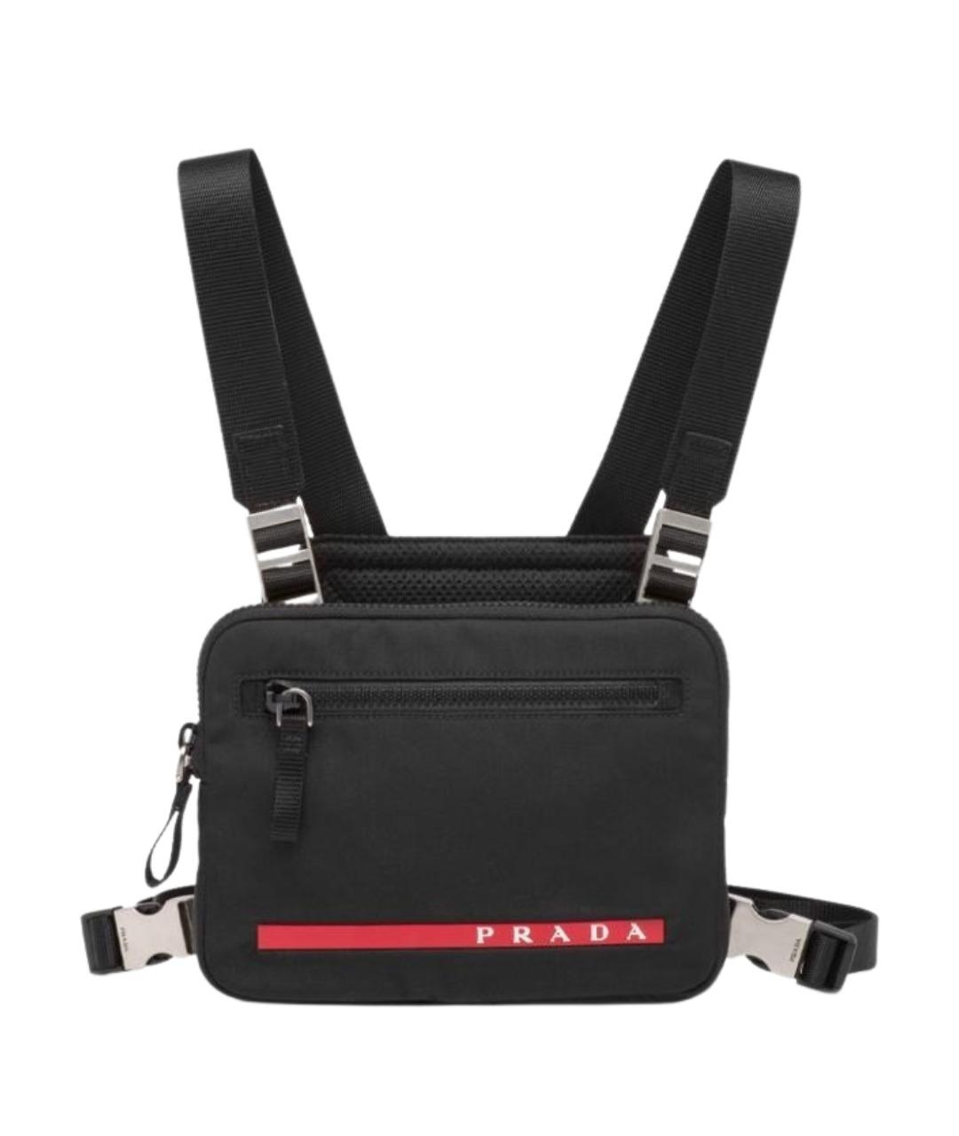 PRADA Черная сумка на плечо, фото 1