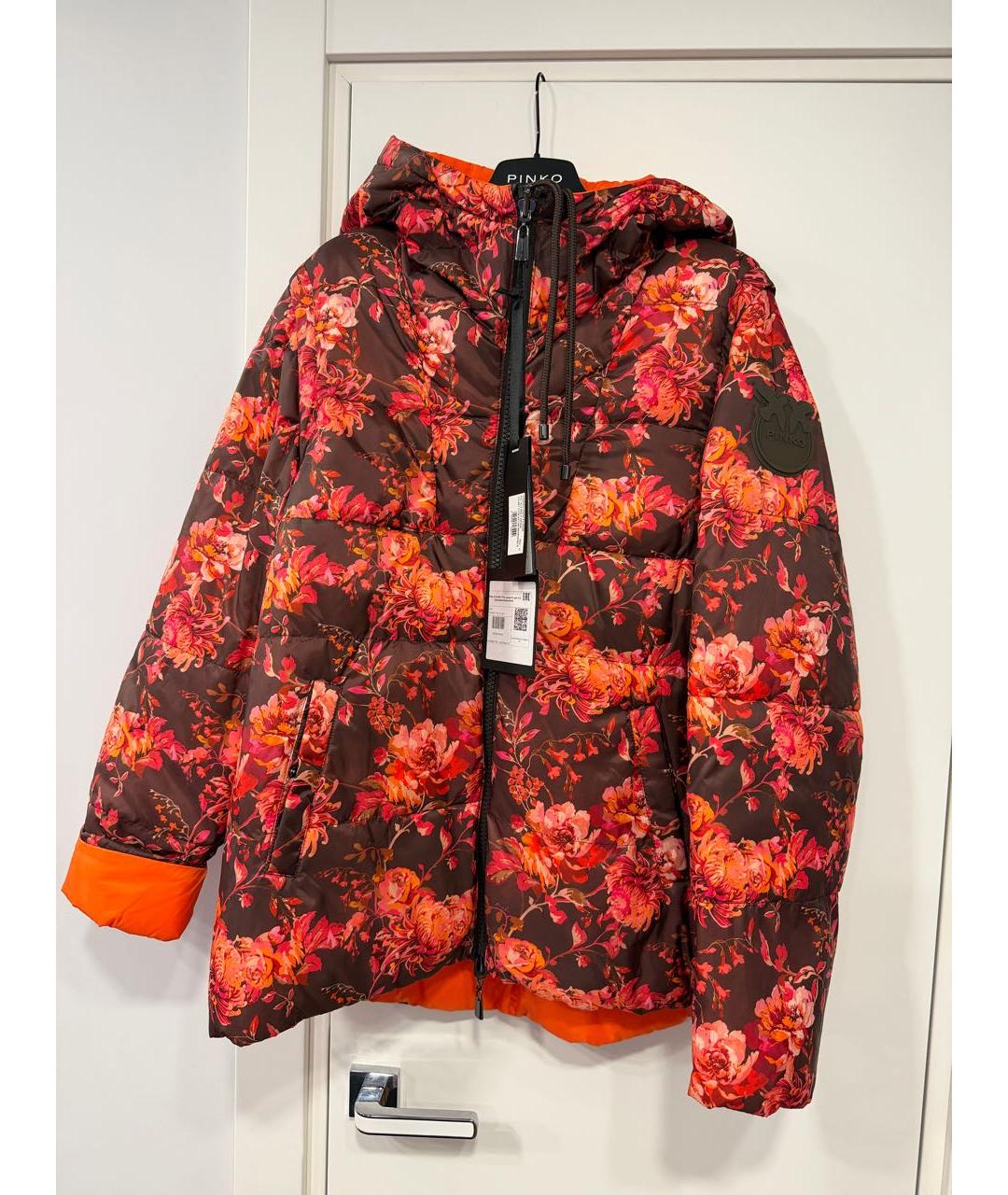 PINKO Оранжевая куртка, фото 5