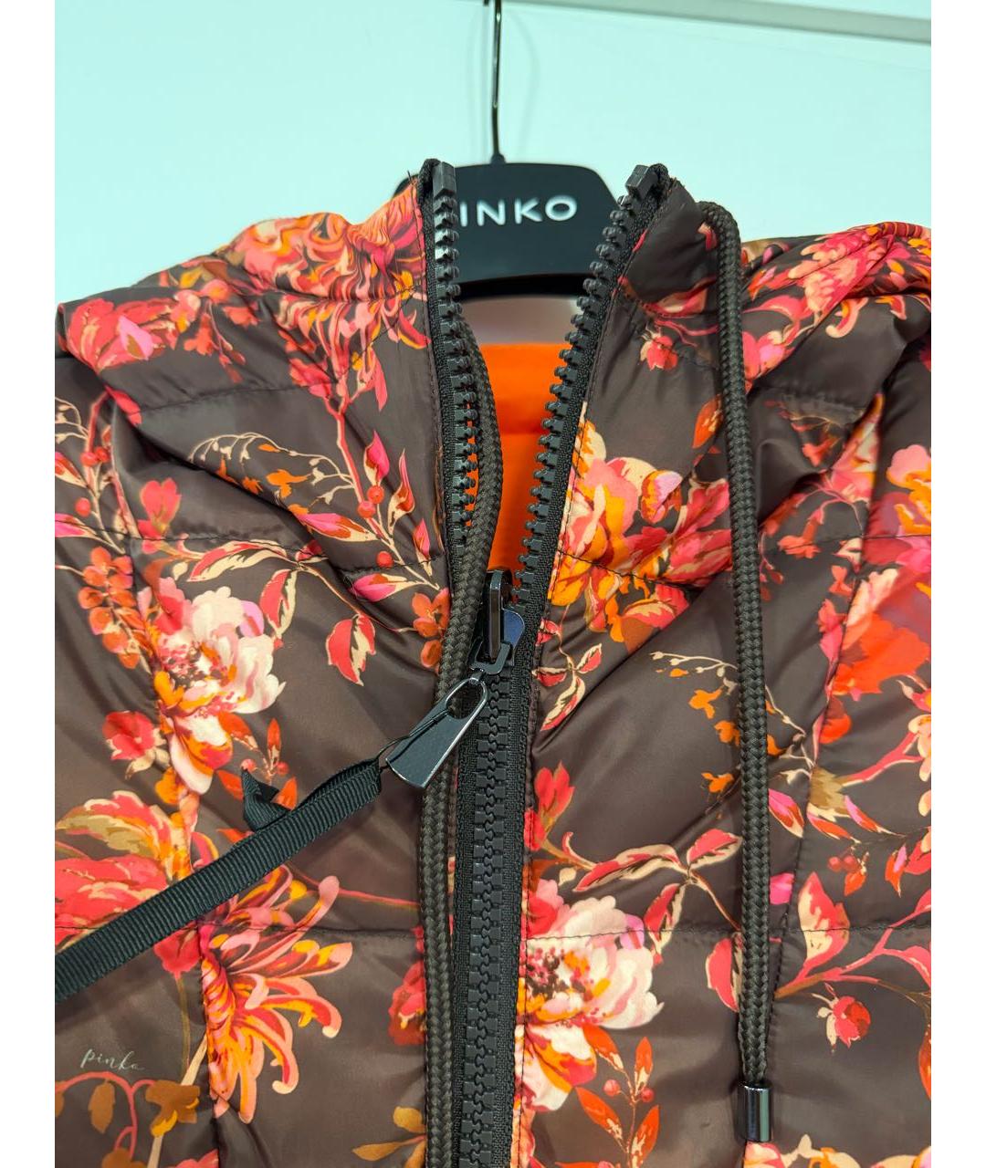 PINKO Оранжевая куртка, фото 4