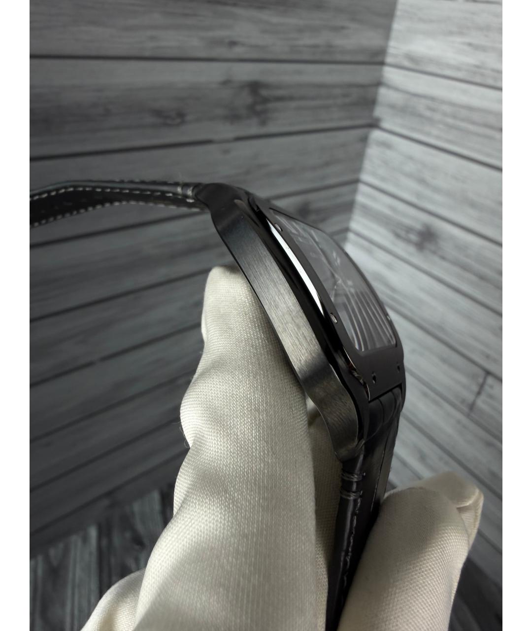 CARTIER Черные часы, фото 6