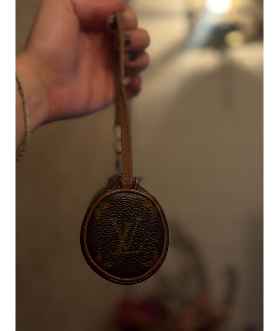 LOUIS VUITTON Коричневая сумка с короткими ручками, фото 2