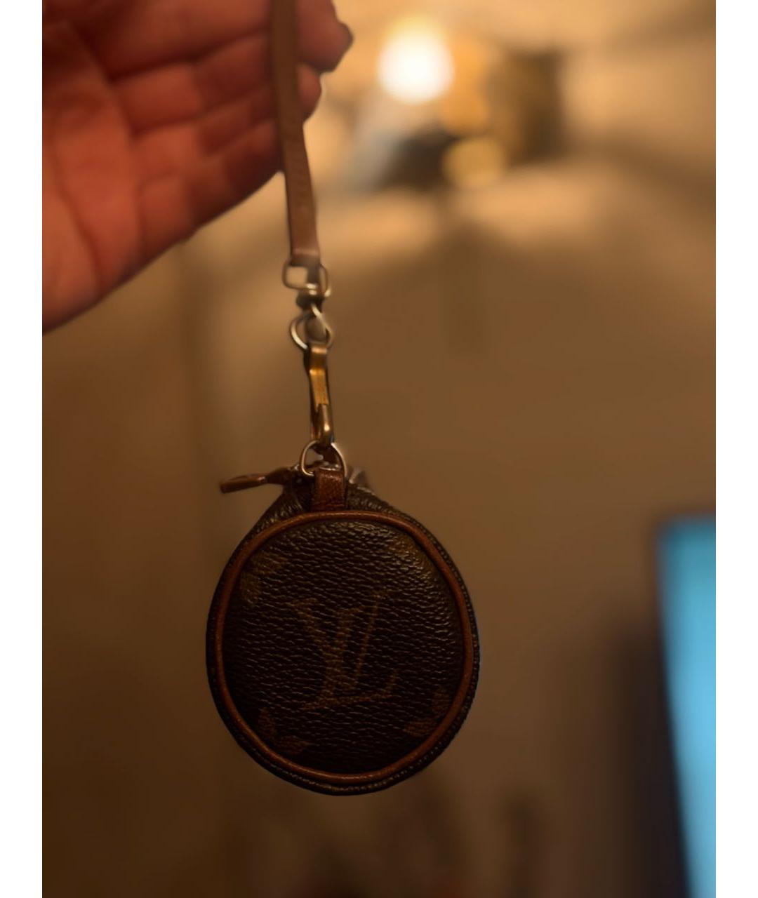 LOUIS VUITTON Коричневая сумка с короткими ручками, фото 4