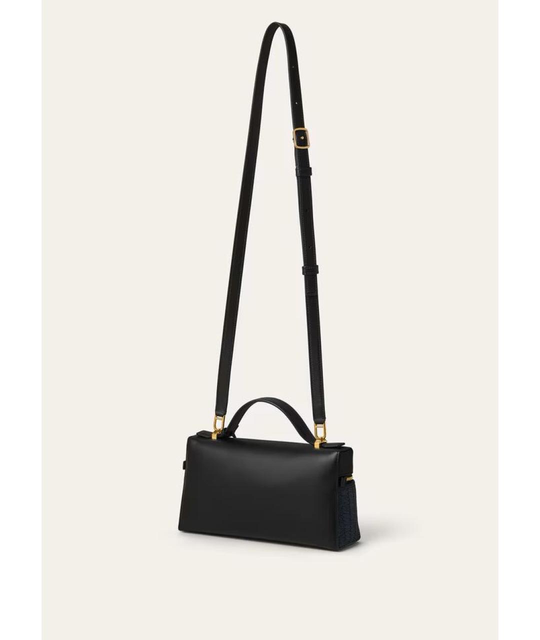 LORO PIANA Темно-синяя шелковая сумка через плечо, фото 4