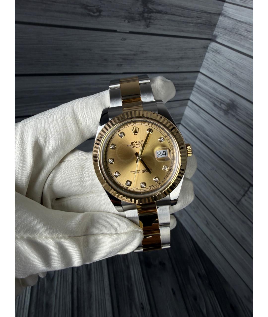 ROLEX Золотые часы из желтого золота, фото 2