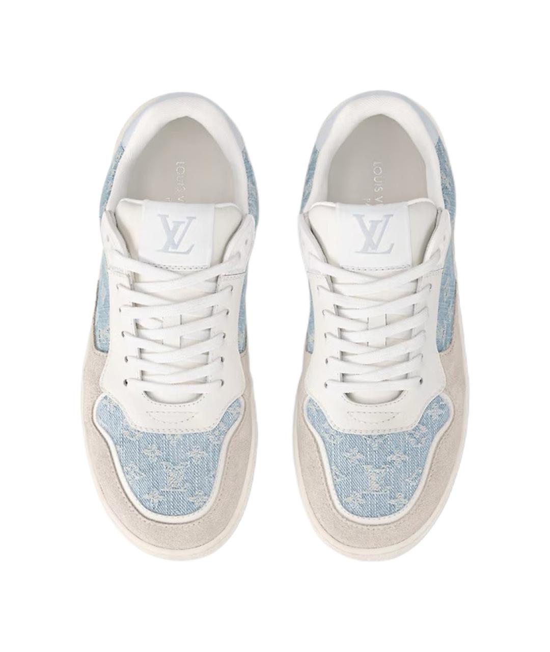 LOUIS VUITTON Синие кроссовки, фото 5