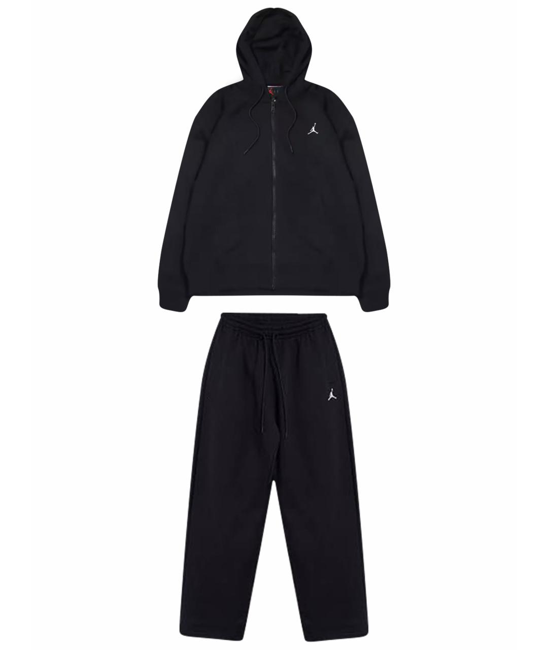 JORDAN Черный хлопковый спортивные костюмы, фото 1