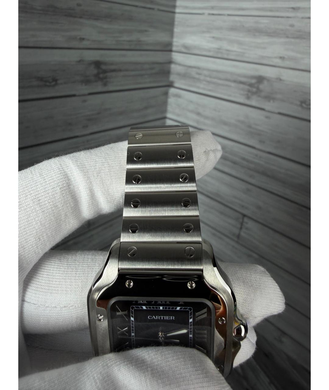 CARTIER Темно-синие часы, фото 7