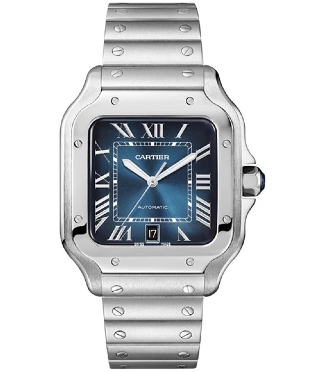 CARTIER Темно-синие часы, фото 1