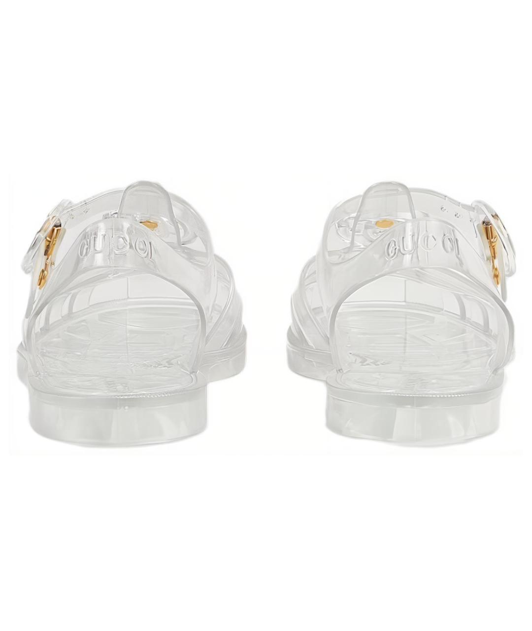 GUCCI Резиновые сандалии, фото 5