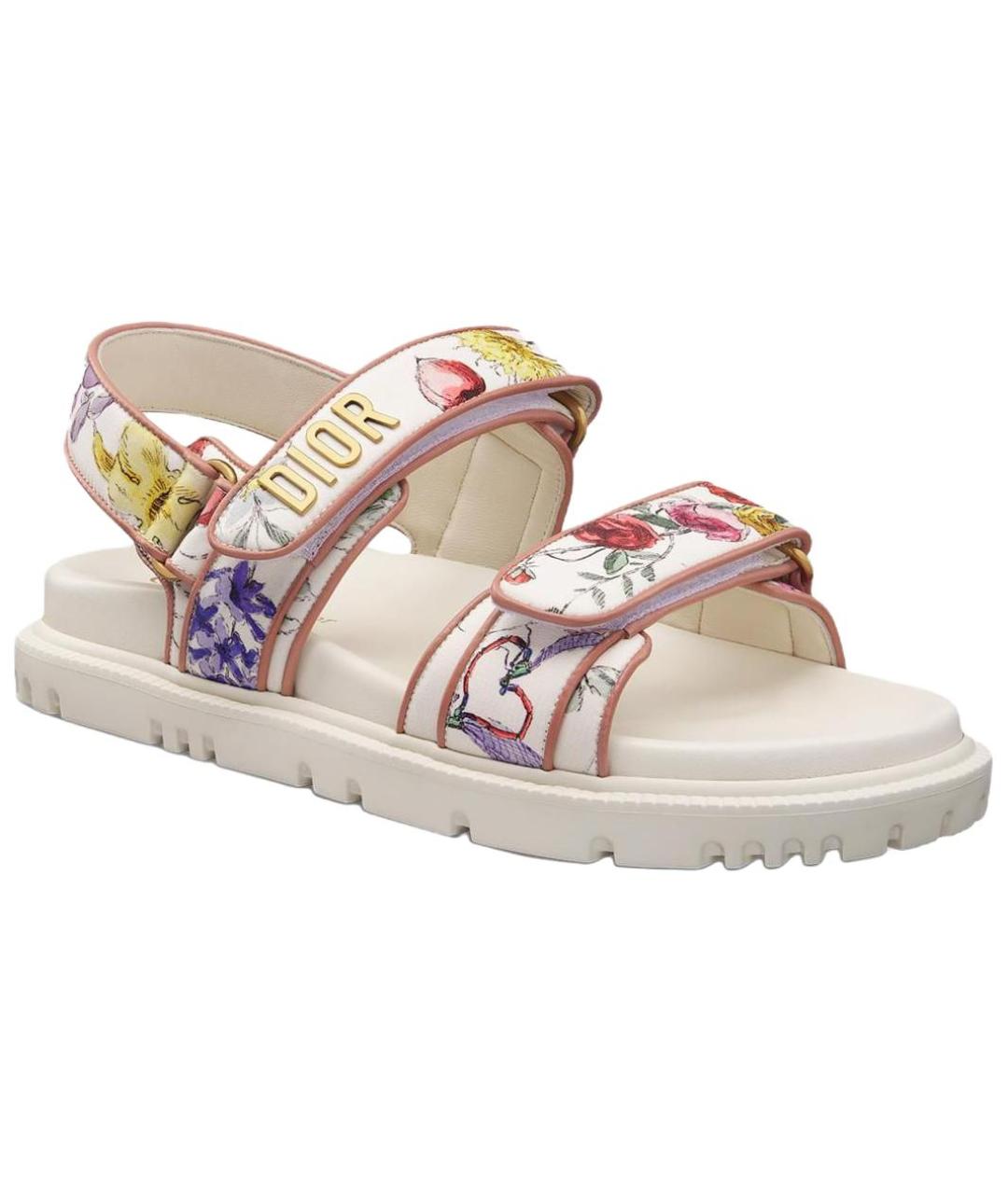 CHRISTIAN DIOR Белые сандалии, фото 3