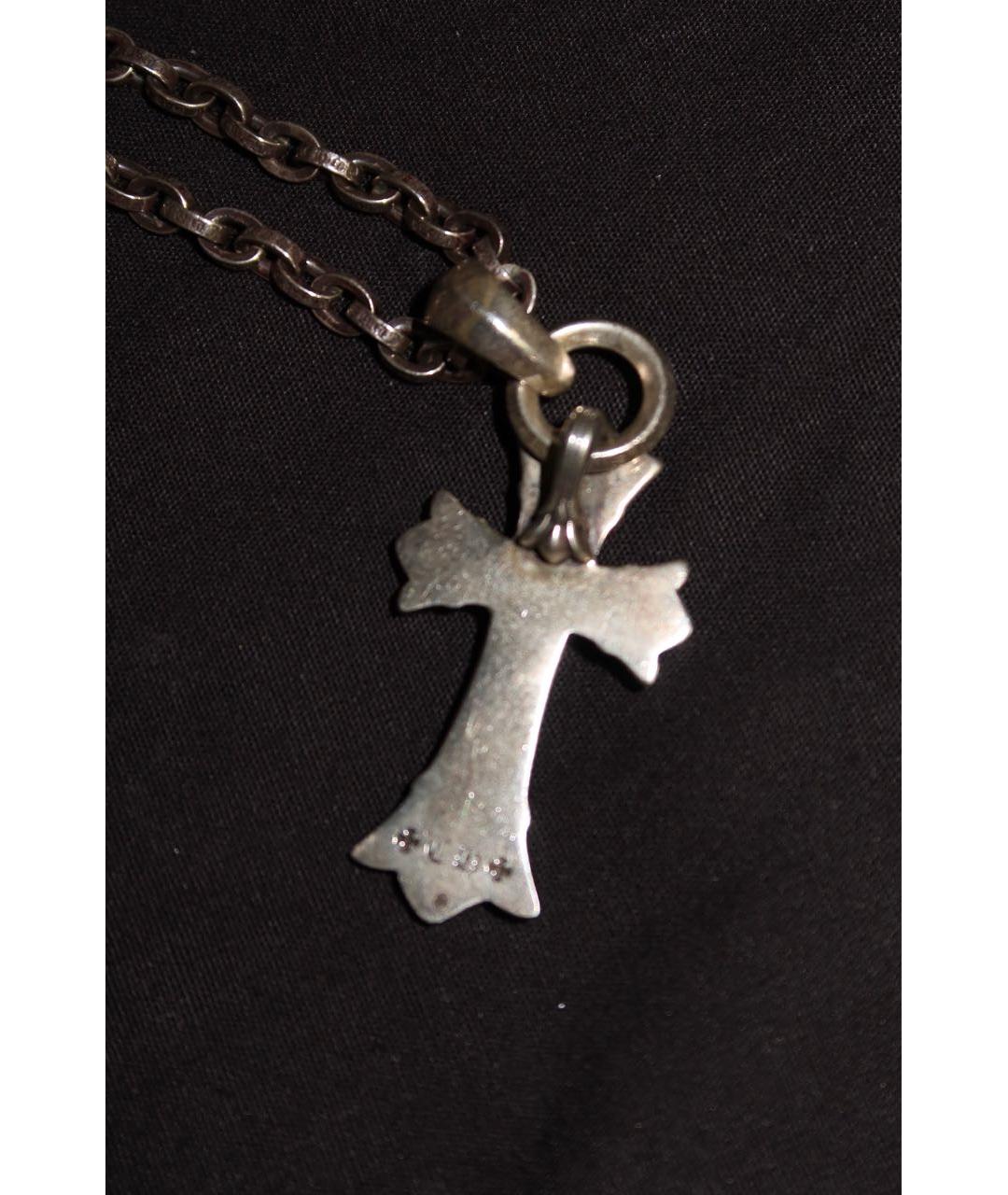 CHROME HEARTS Серебряная серебряная цепочка/подвеска, фото 3