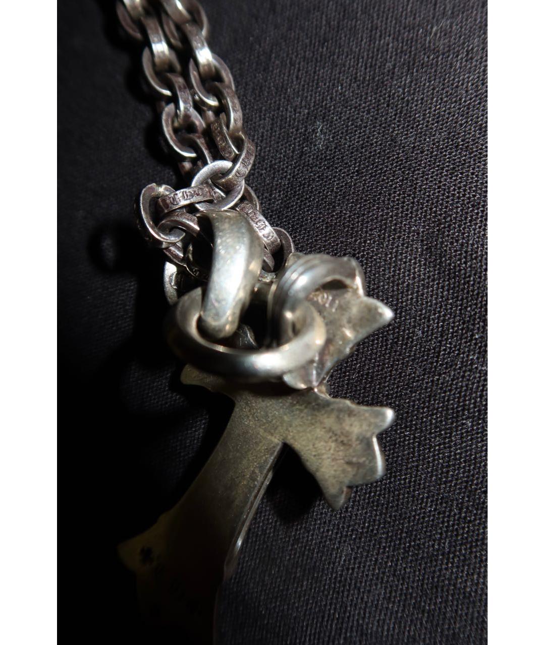 CHROME HEARTS Серебряная серебряная цепочка/подвеска, фото 2
