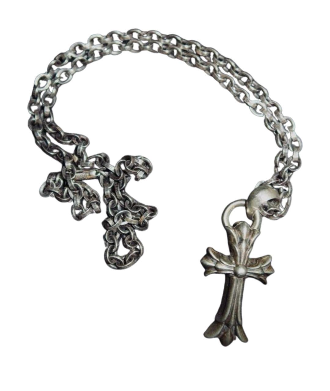 CHROME HEARTS Серебряная серебряная цепочка/подвеска, фото 1