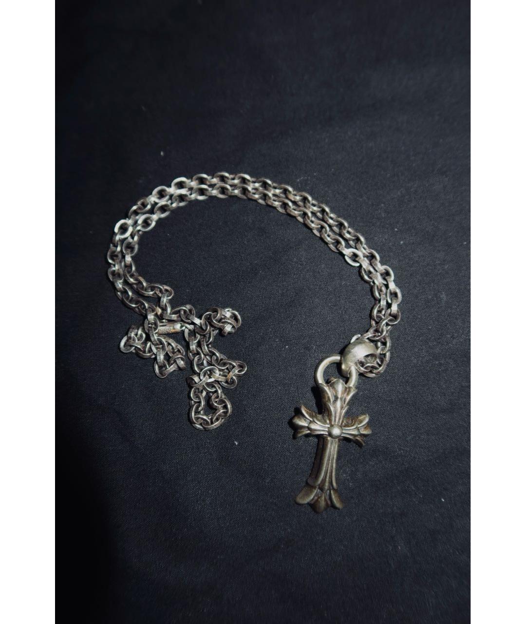 CHROME HEARTS Серебряная серебряная цепочка/подвеска, фото 4