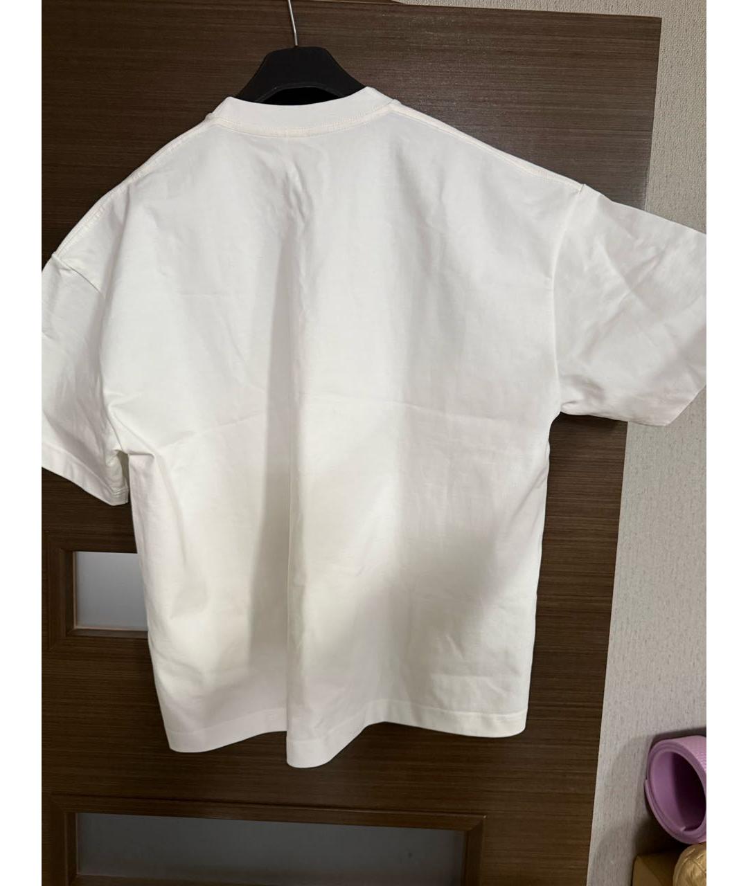 PLANTA ROSA Белая хлопковая футболка, фото 2