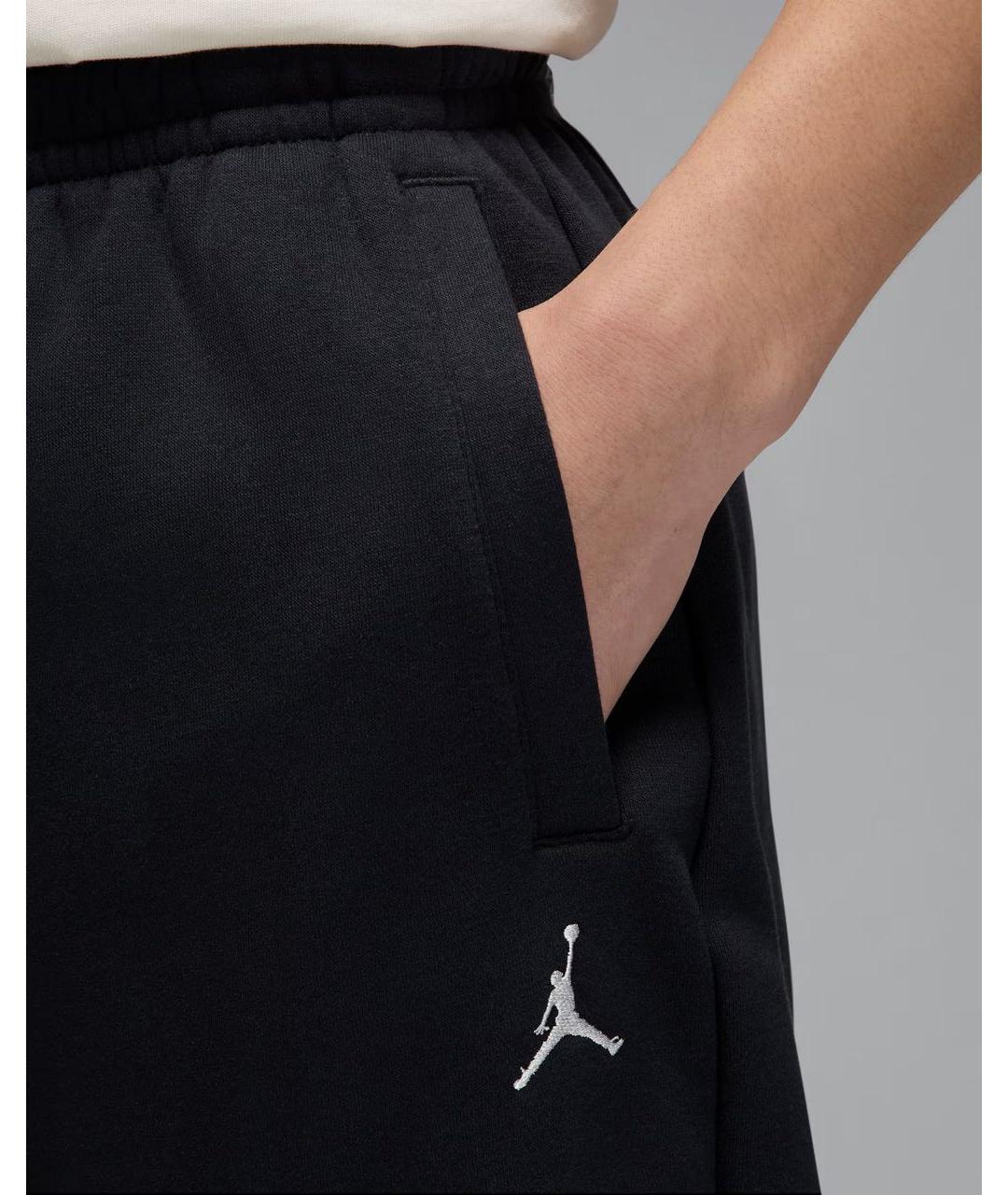 JORDAN Черный хлопковый спортивный костюм, фото 5