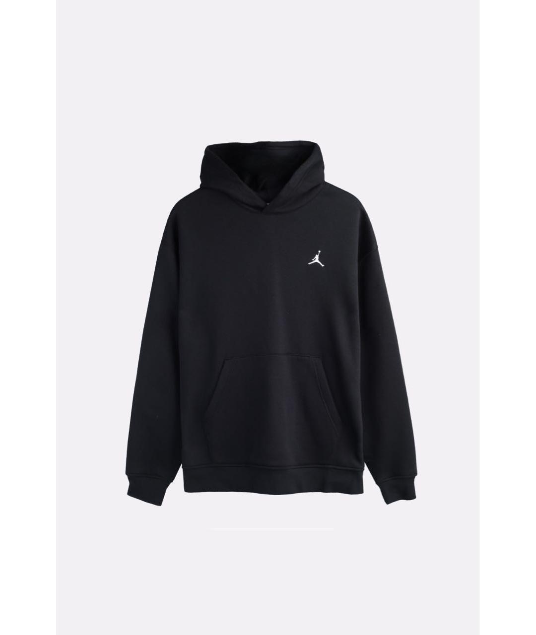 JORDAN Черный хлопковый спортивный костюм, фото 7