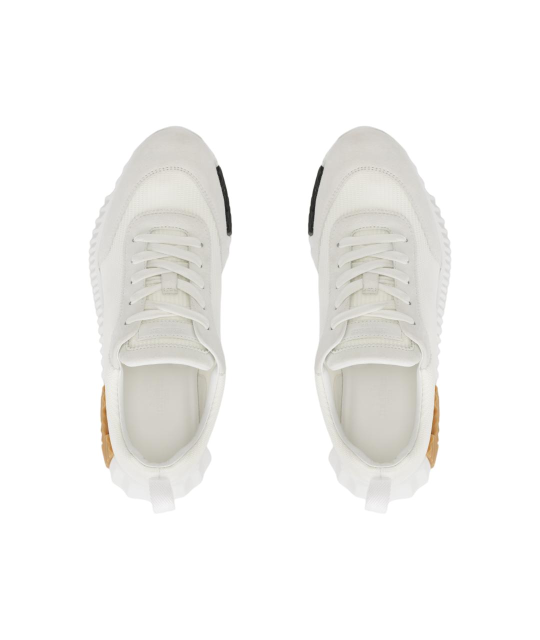 HERMES Белые кроссовки, фото 3