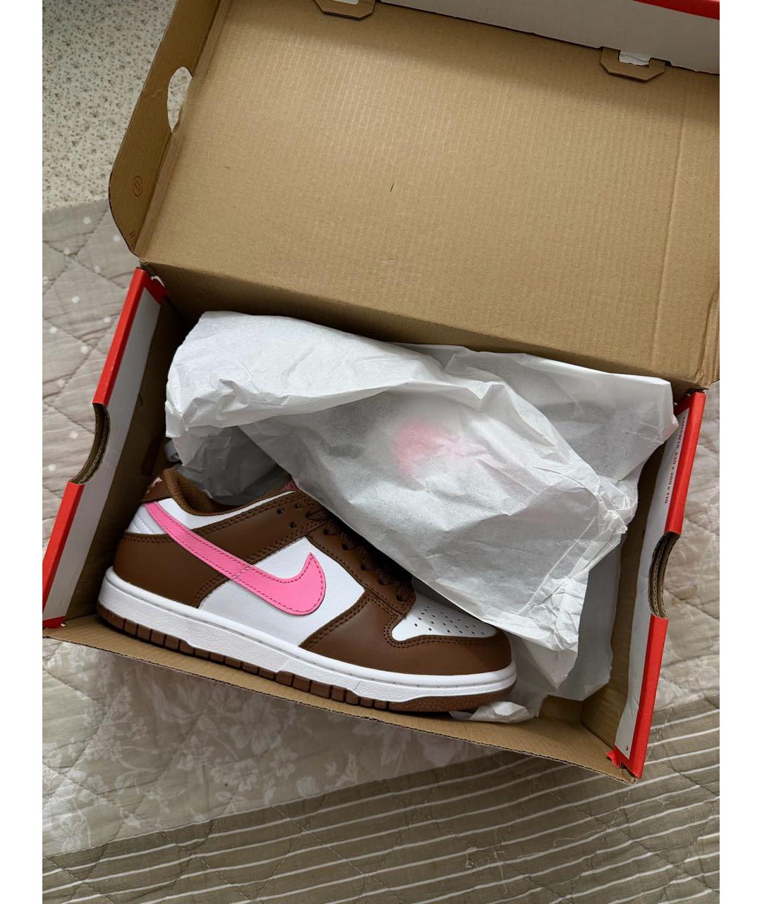 NIKE Мульти кожаные кроссовки, фото 3