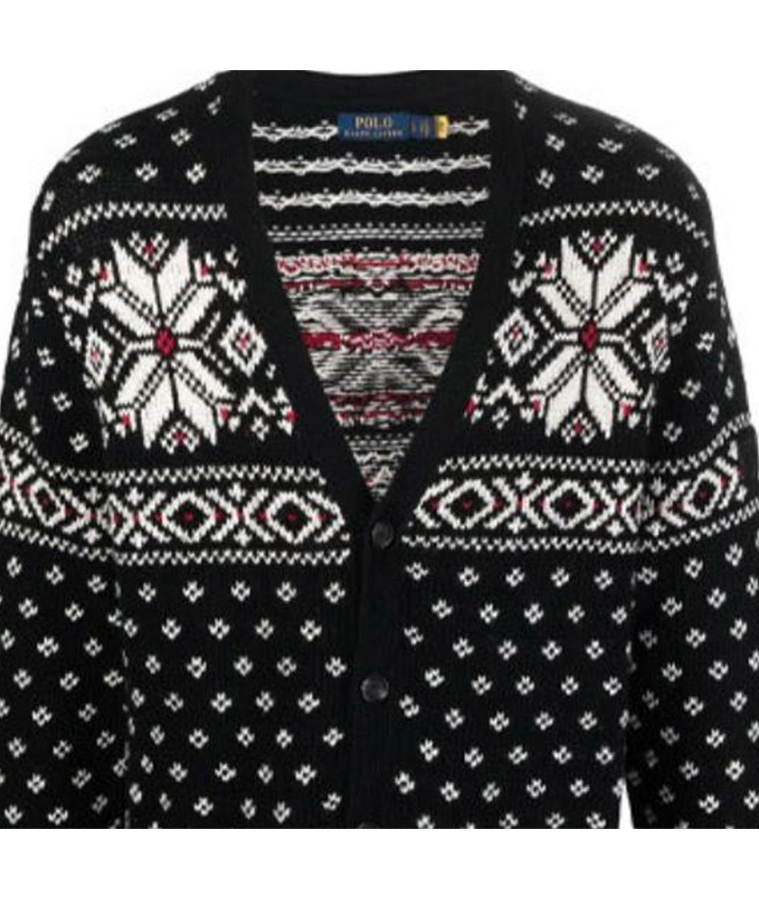 POLO RALPH LAUREN Черный кардиган, фото 5