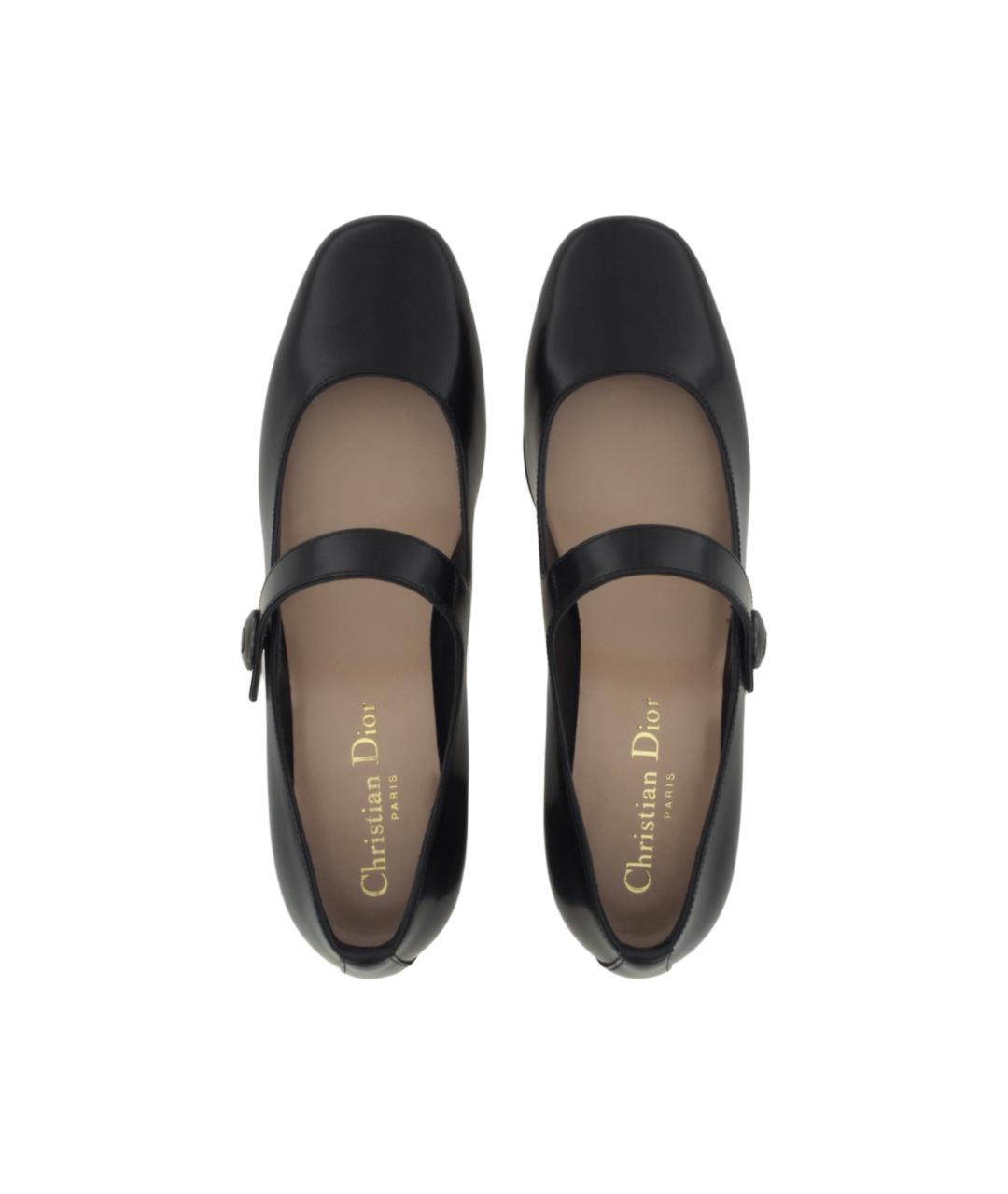 CHRISTIAN DIOR Черные туфли, фото 4