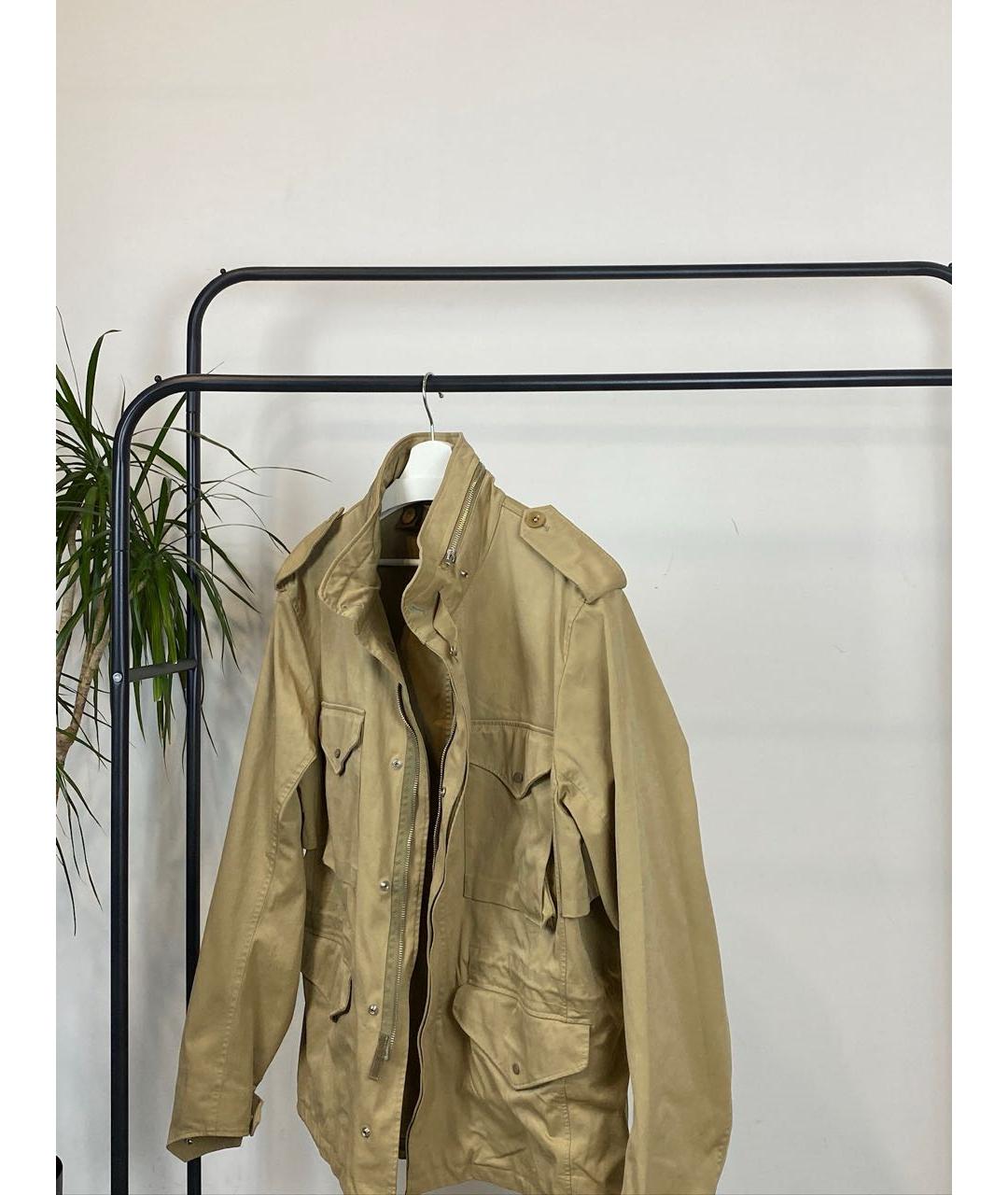 TEN C Горчичная полиамидовая куртка, фото 3