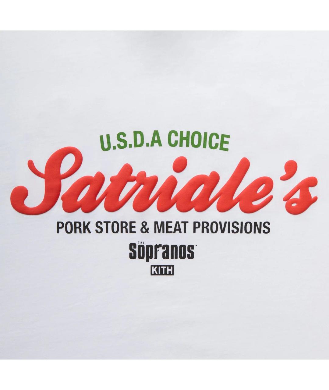 KITH Белая хлопковая футболка, фото 5