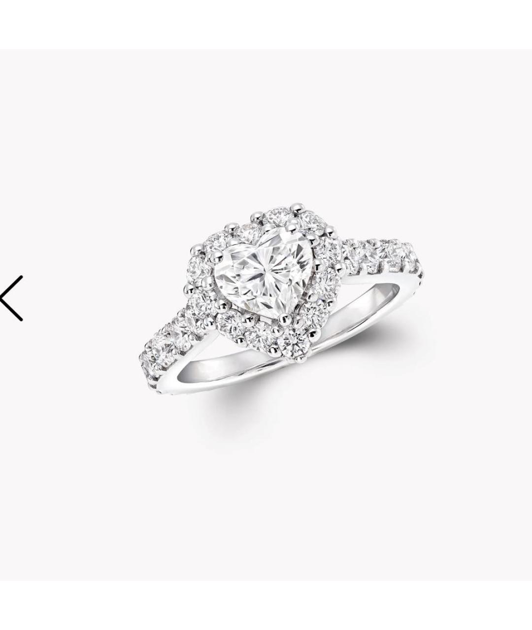 GRAFF Серебряное кольцо из белого золота, фото 5