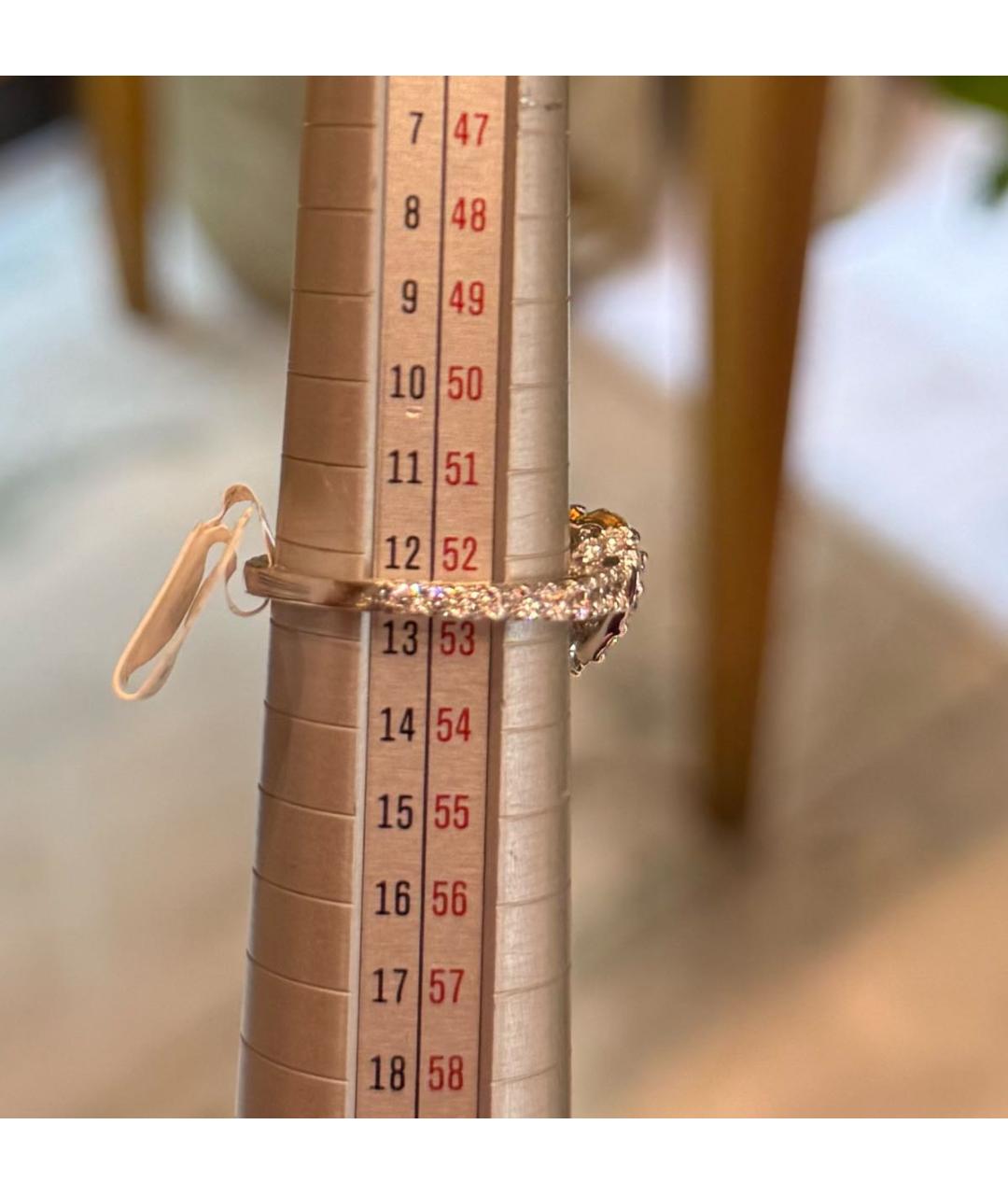 GRAFF Серебряное кольцо из белого золота, фото 3