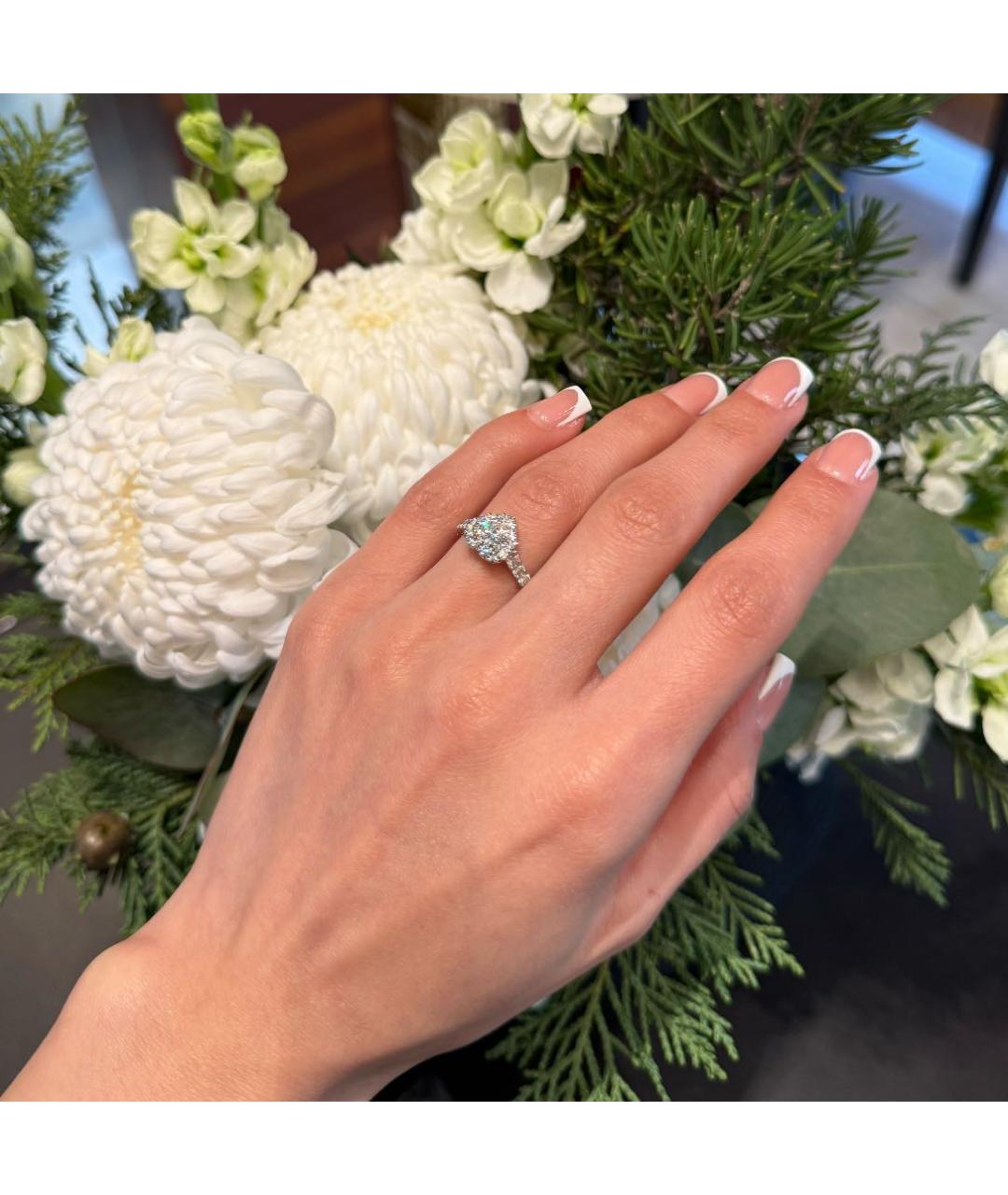 GRAFF Серебряное кольцо из белого золота, фото 4