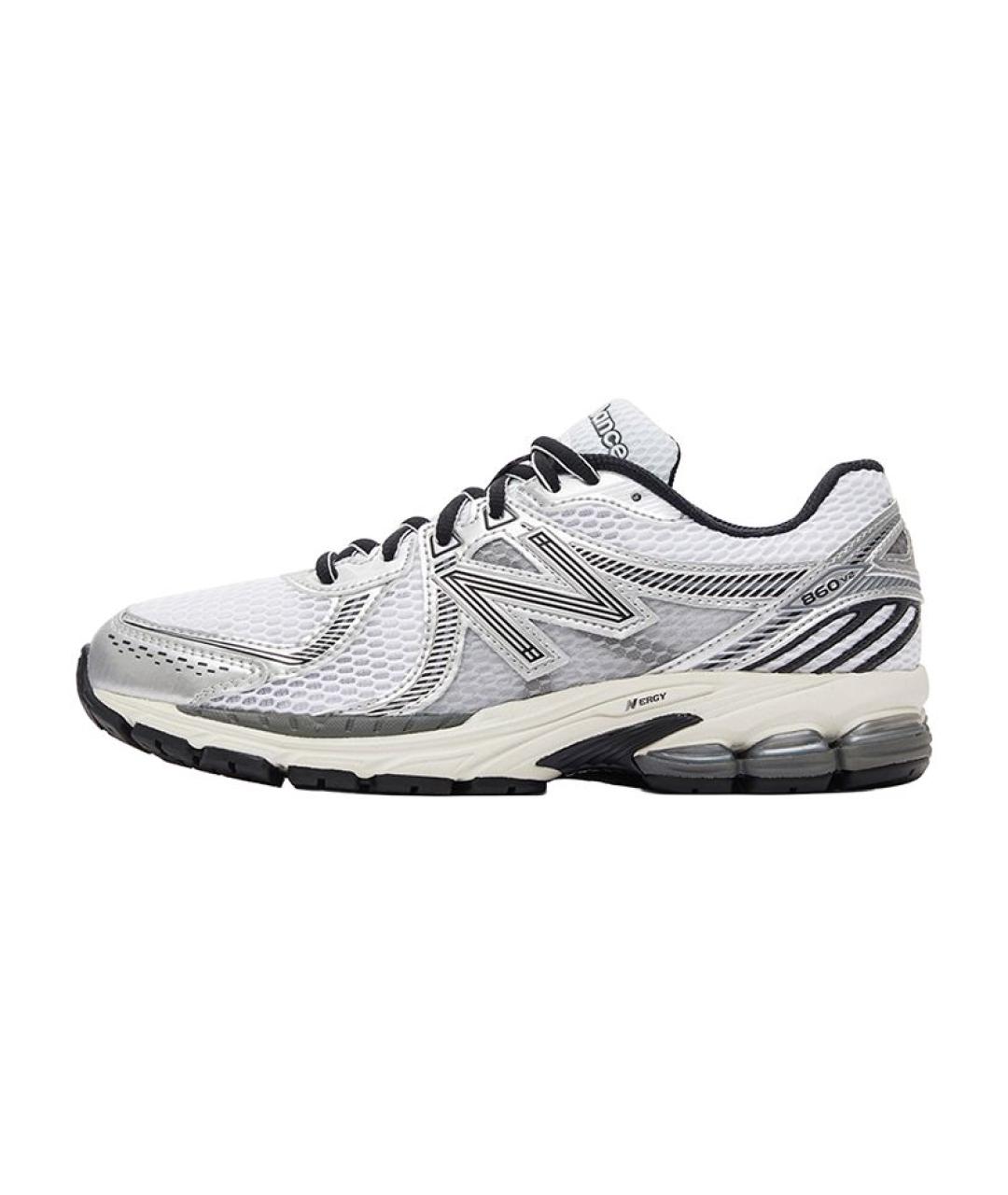 NEW BALANCE Серебряные кроссовки, фото 7