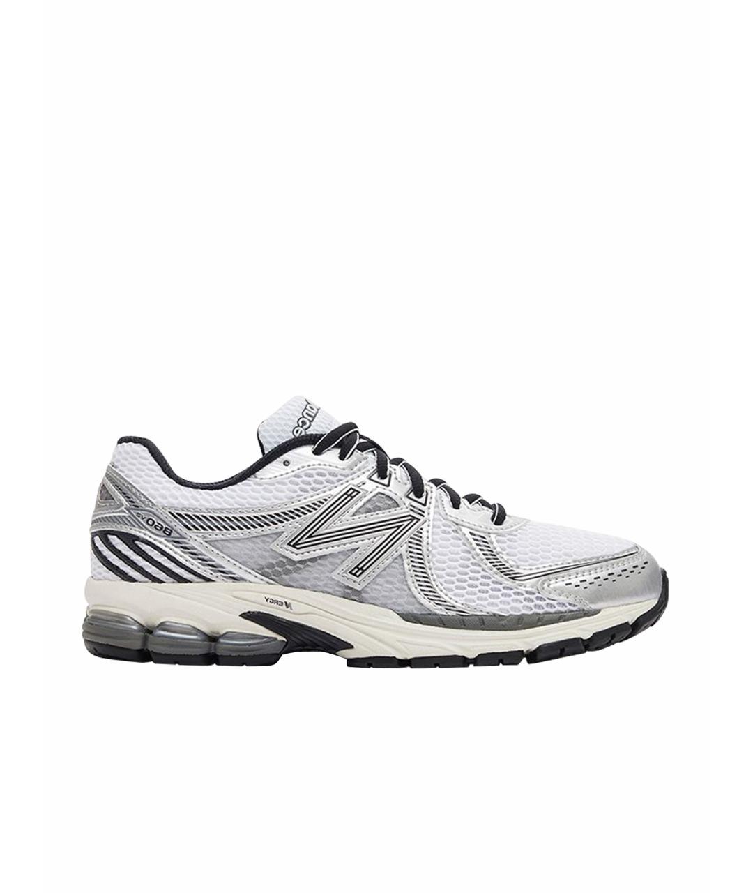 NEW BALANCE Серебряные кроссовки, фото 1