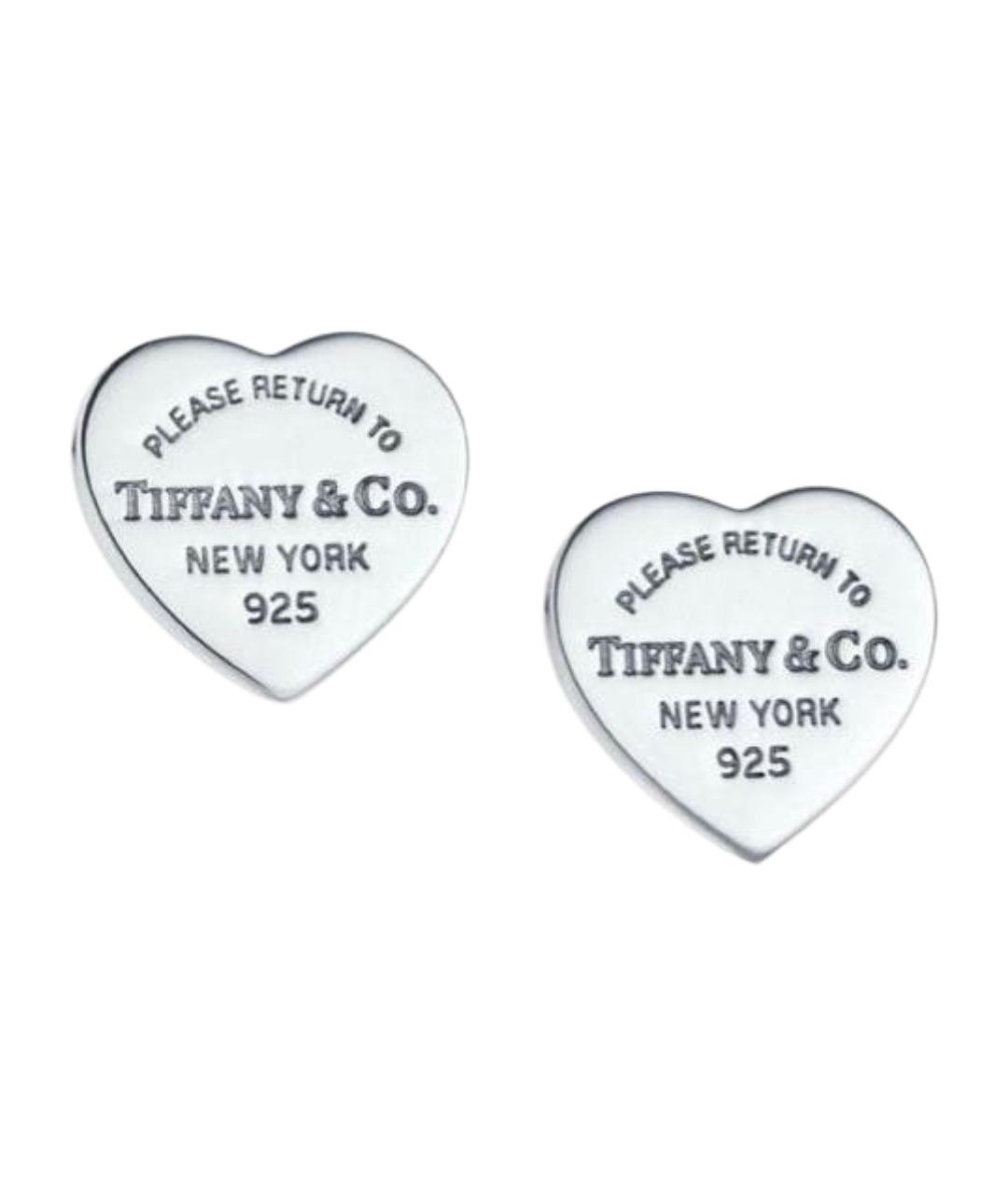TIFFANY&CO Серебряные серебряные серьги, фото 1