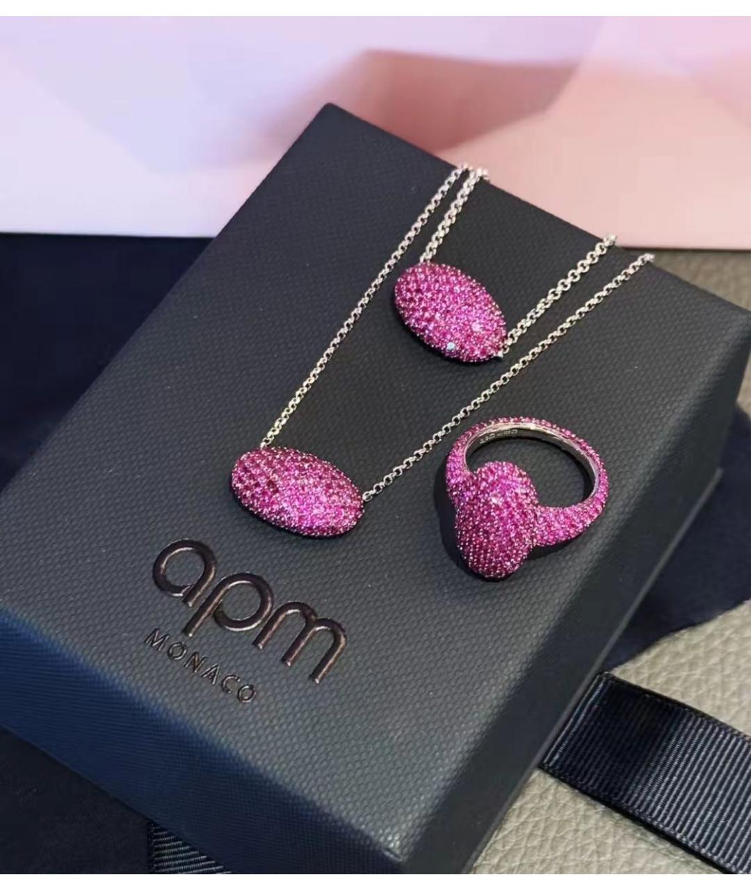 APM Monaco Розовое серебряное кольцо, фото 5