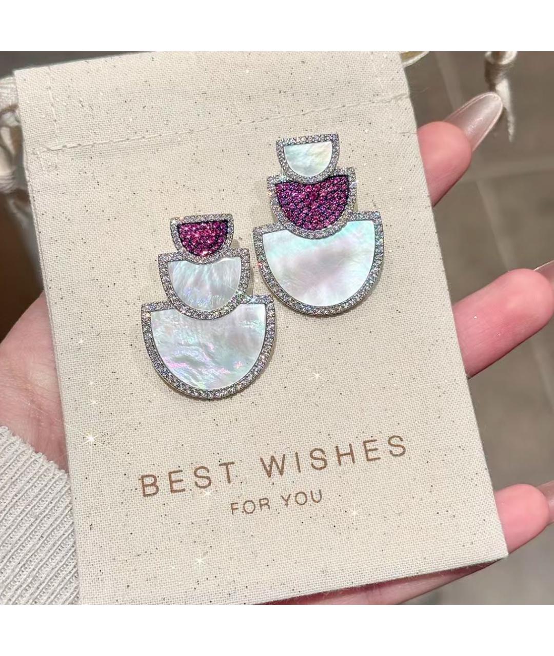 APM Monaco Серебряные серебряные серьги, фото 5