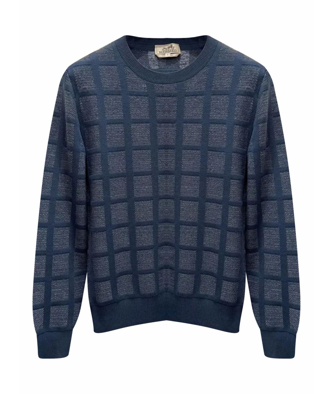 HERMES Серый кашемировый джемпер / свитер, фото 1