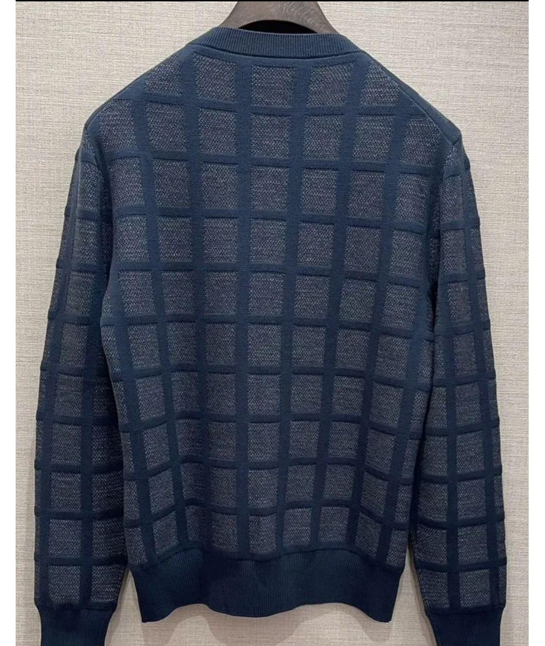 HERMES Серый кашемировый джемпер / свитер, фото 2